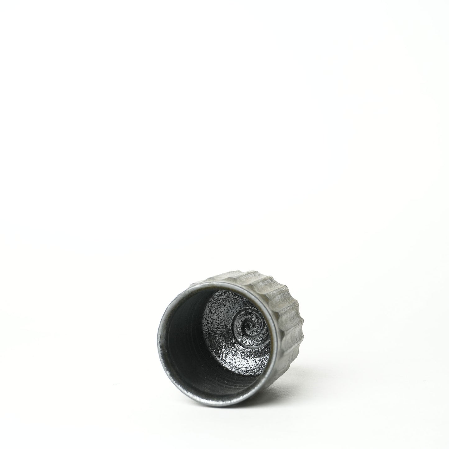 Ryutagama Takashi Nakazato Yunomi Shinogi Black Glaze