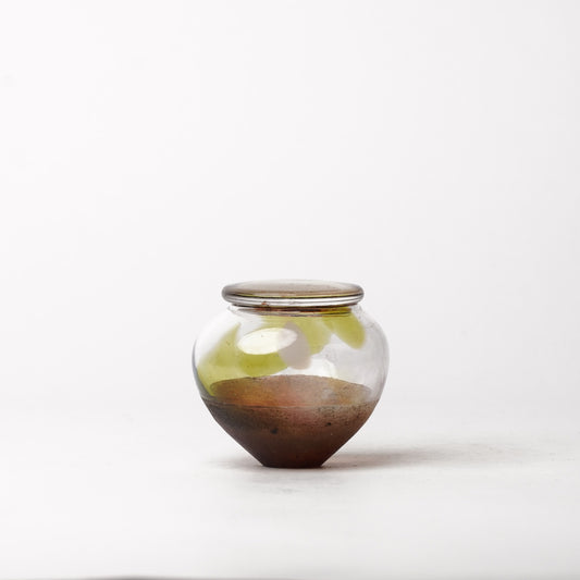 Aki Sakaida Kuyuri Glass Futamono Container