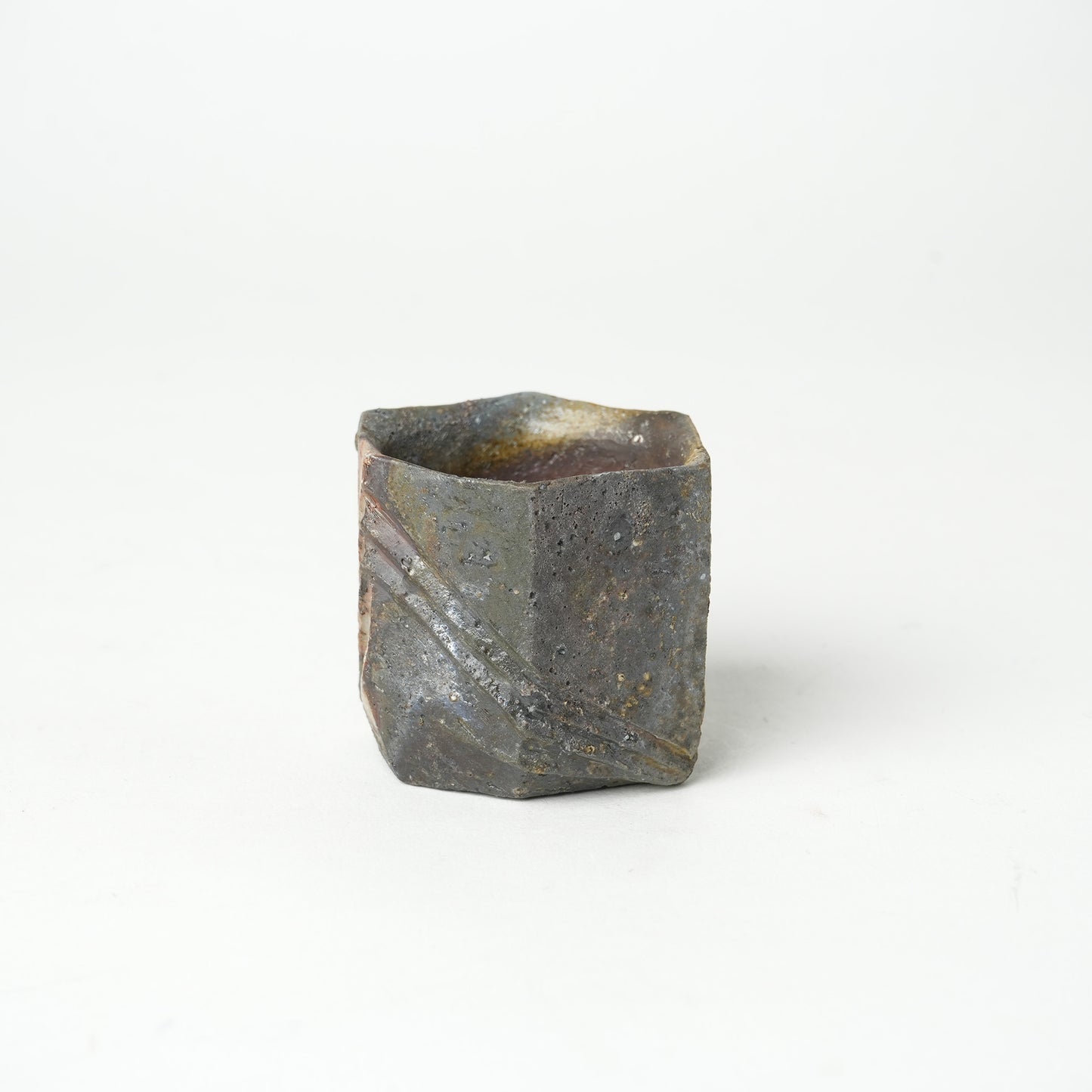 Ichiro Mori Sake Cup Bizen Woodfired