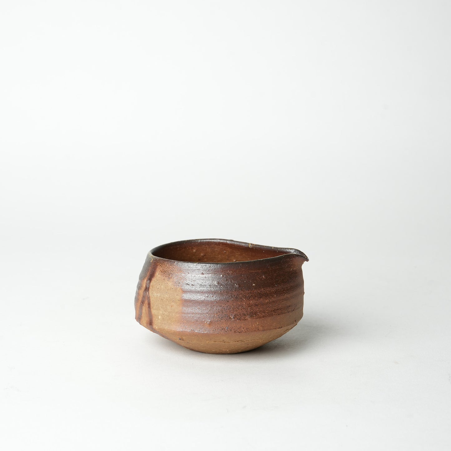 Ichiro Mori Katakuchi Sake Server Bizen Woodfired