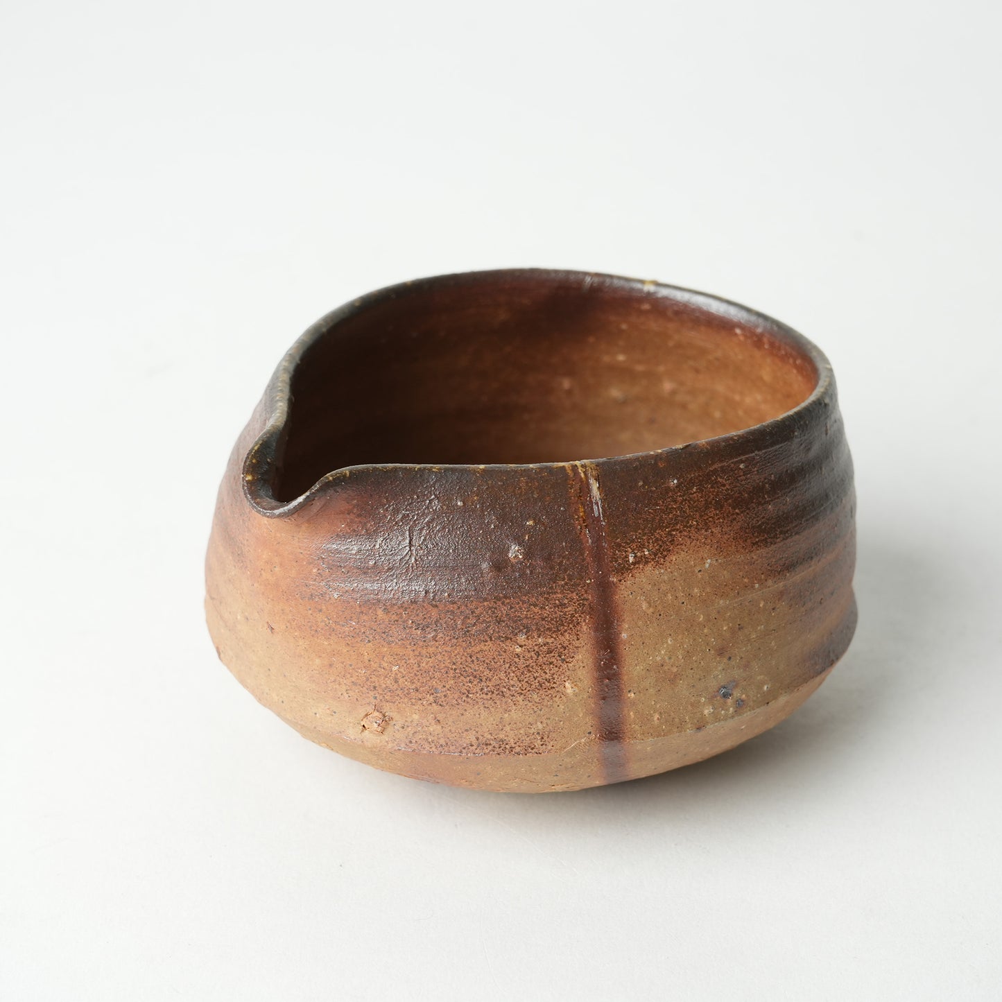 Ichiro Mori Katakuchi Sake Server Bizen Woodfired