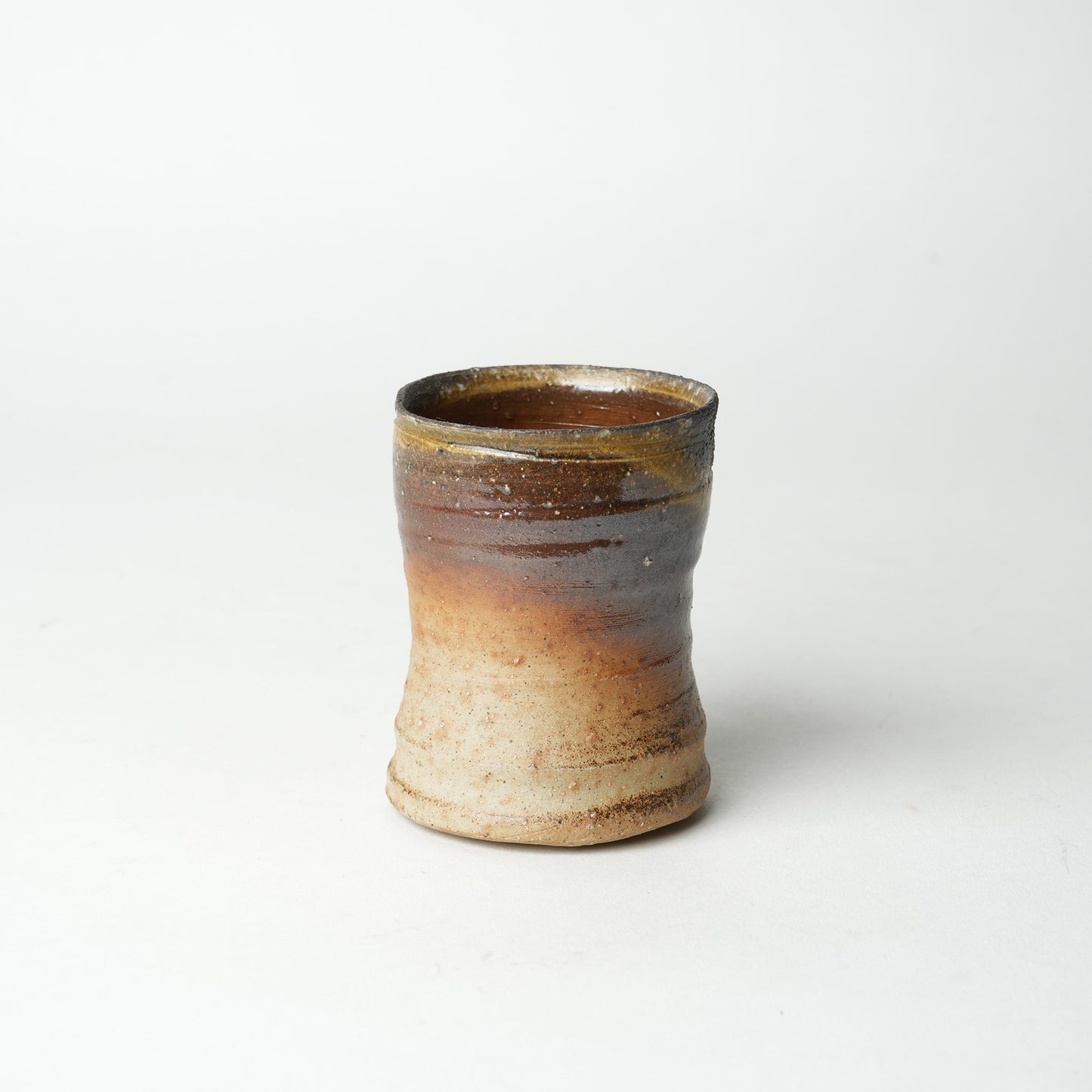 Ichiro Mori Yunomi Tea Cup Bizen Woodfired