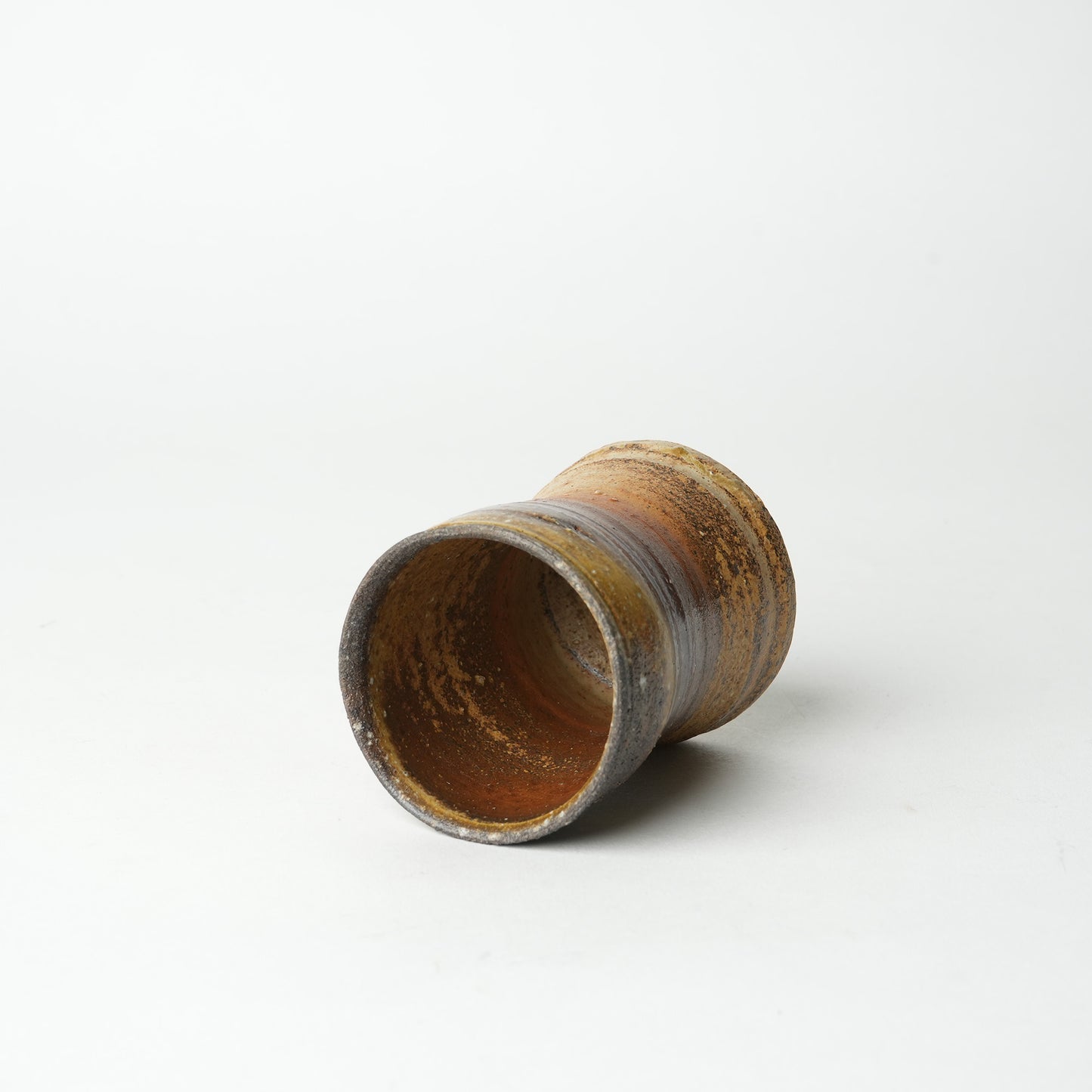 Ichiro Mori Yunomi Tea Cup Bizen Woodfired