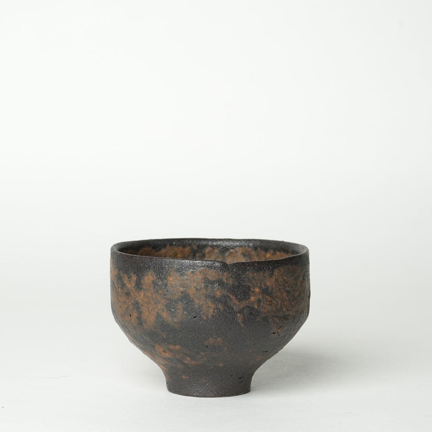 Futoshi Yamashita Volcanic Pottery Chawan Matcha Bowl