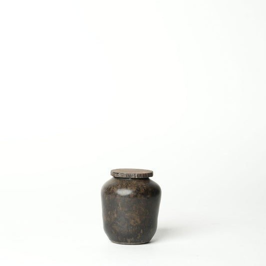 Futoshi Yamashita Volcanic Lava Futamono Container
