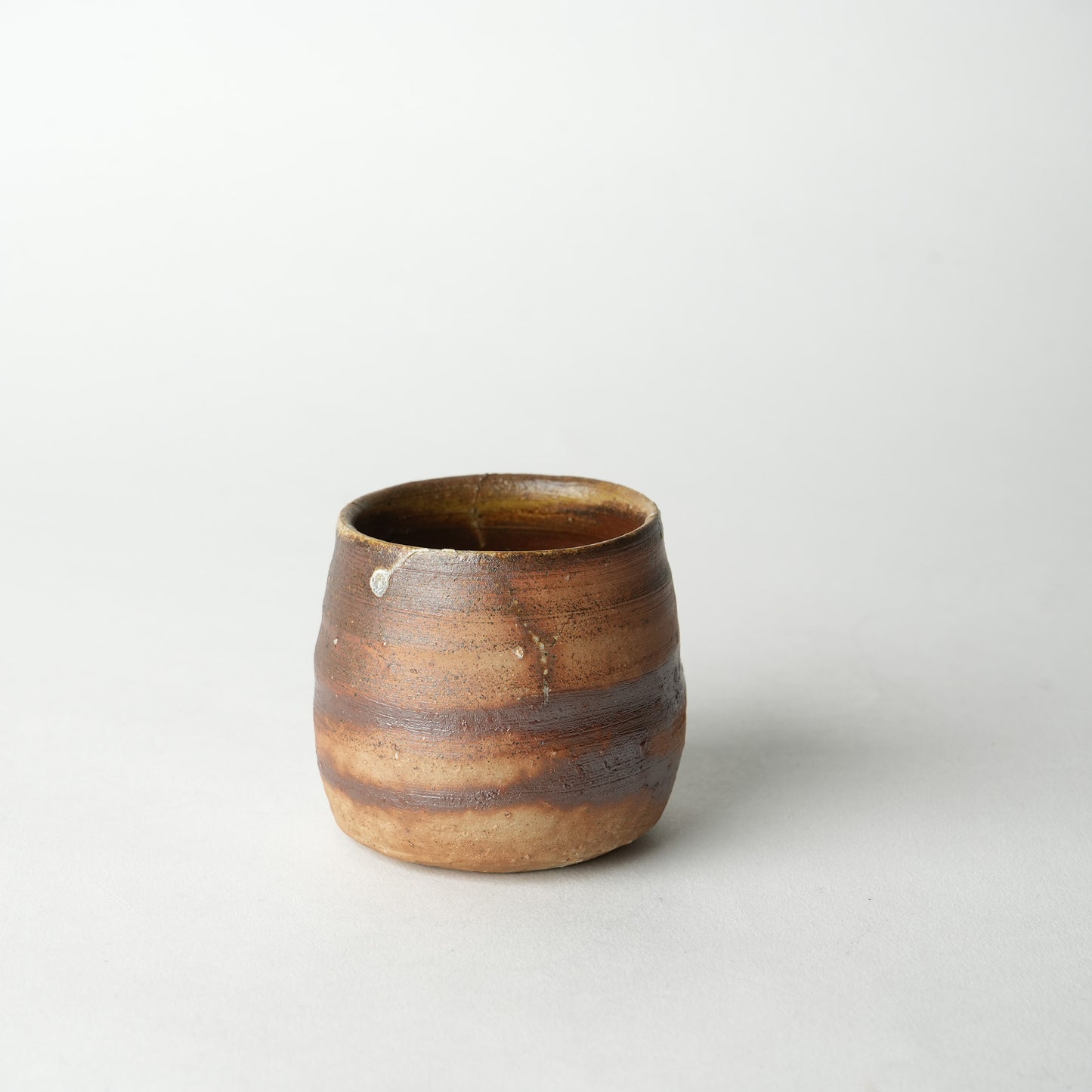 Ichiro Mori Yunomi Tea Cup Bizen Woodfired