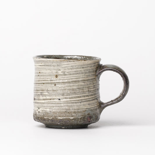 Mino Woodfired Exhibition Enya Nukaga Mug Hakeme