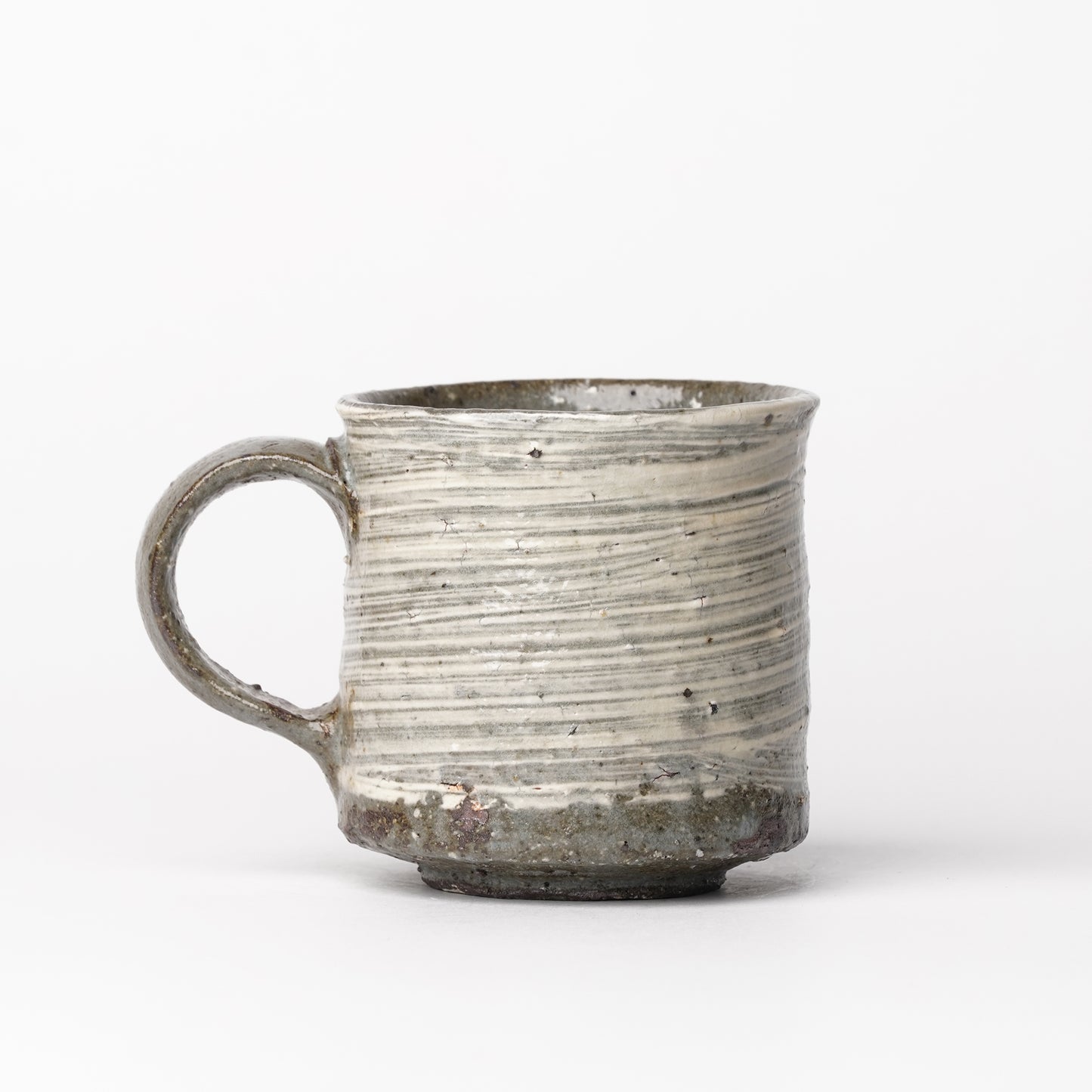 Mino Woodfired Exhibition Enya Nukaga Mug Hakeme