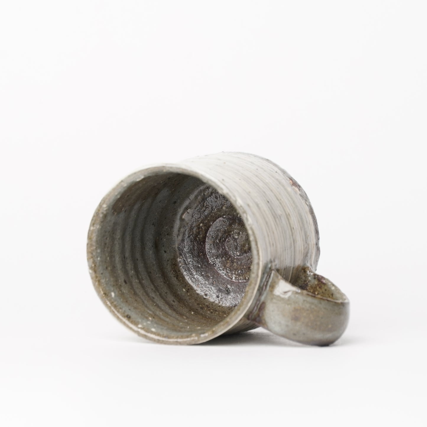Mino Woodfired Exhibition Enya Nukaga Mug Hakeme