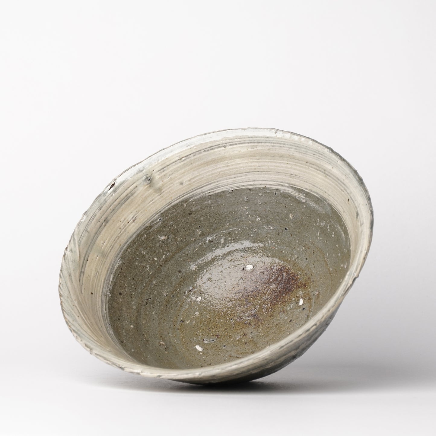 Mino Woodfired Exhibition Enya Nukaga Bowl Hakeme