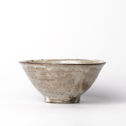 Mino Woodfired Exhibition Enya Nukaga Rice Bowl Chawan Kohiki