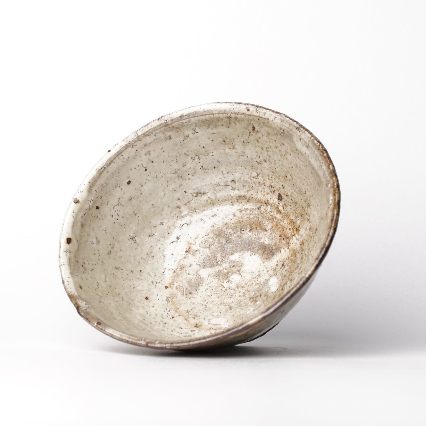 Mino Woodfired Exhibition Enya Nukaga Rice Bowl Chawan Kohiki
