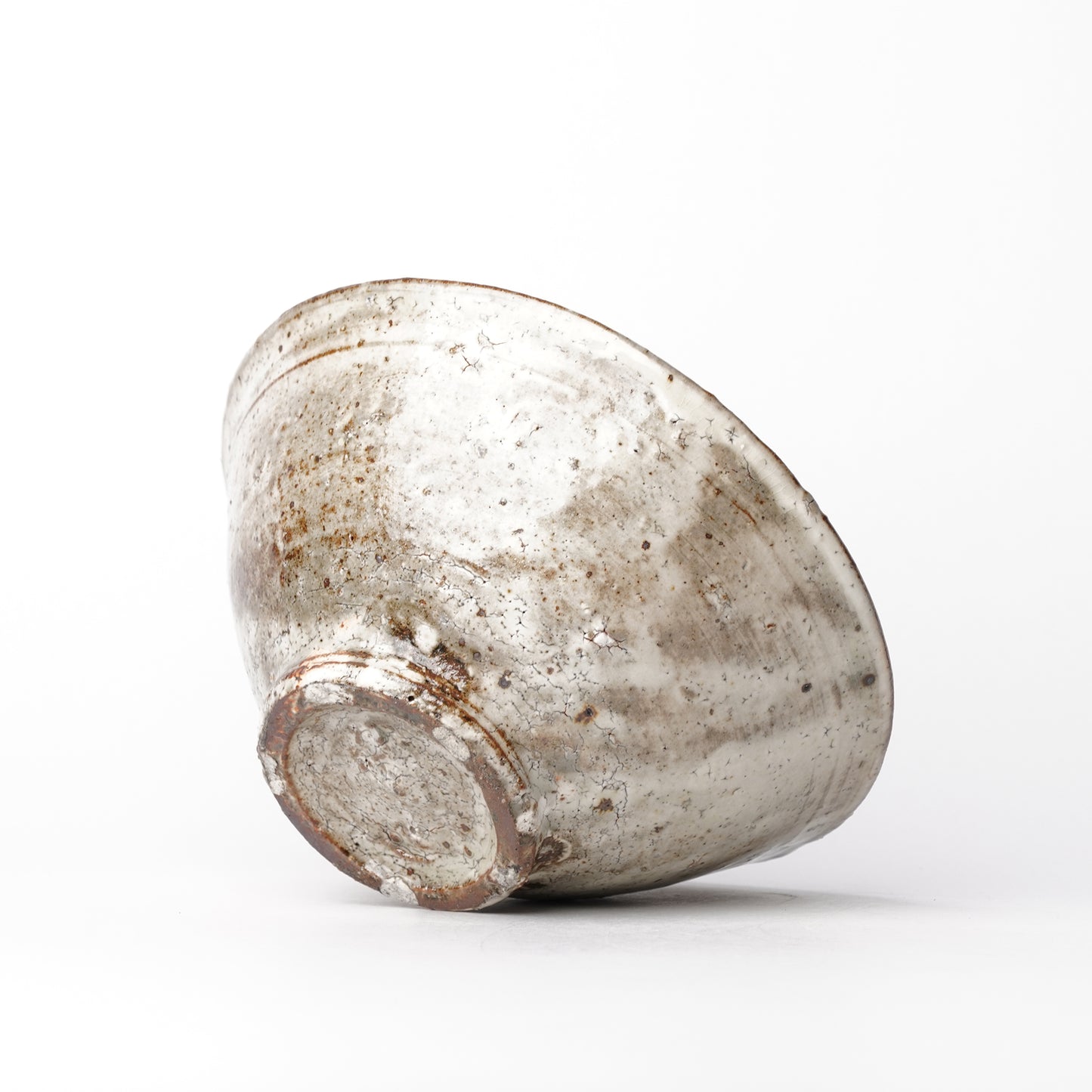 Mino Woodfired Exhibition Enya Nukaga Rice Bowl Chawan Kohiki