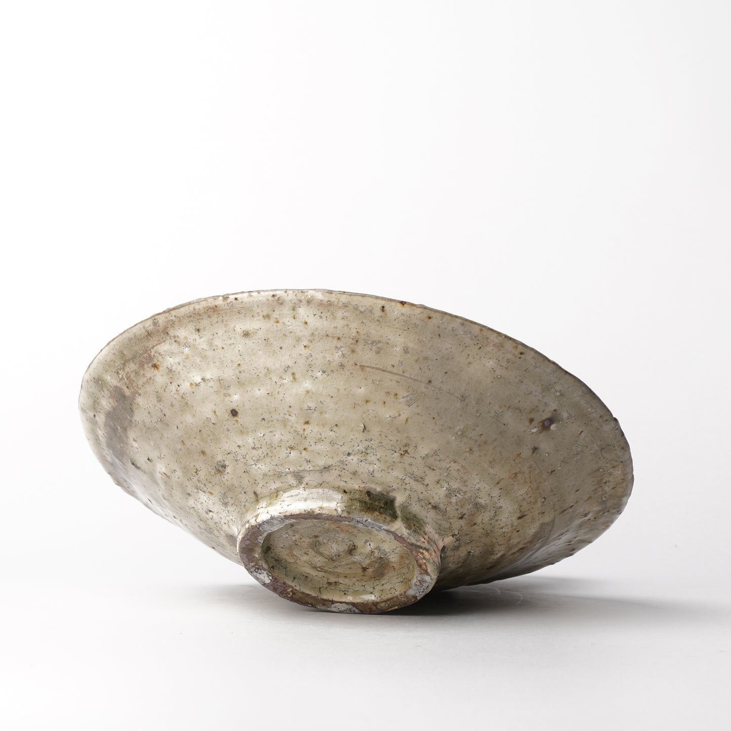 Mino Woodfired Exhibition Enya Nukaga Shallow Bowl Kohiki