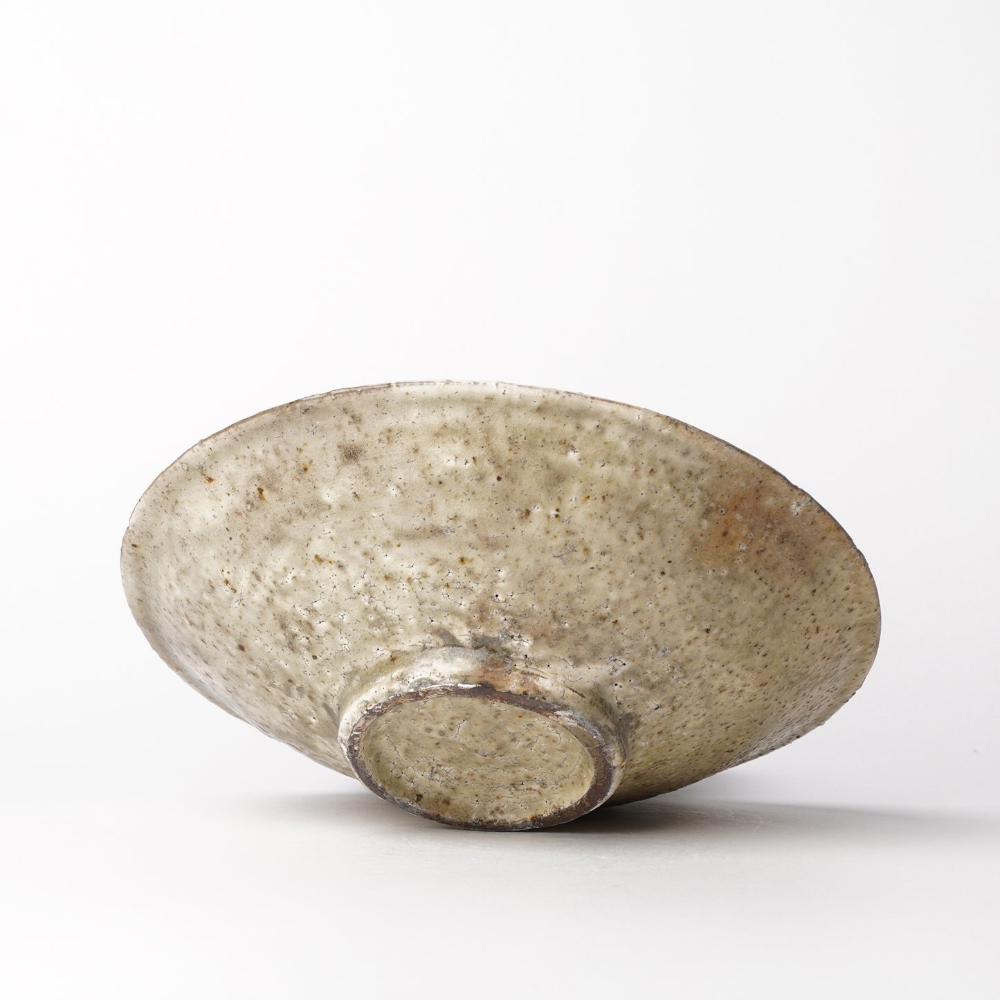 Mino Woodfired Exhibition Enya Nukaga Shallow Bowl Kohiki