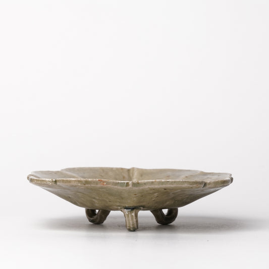 Mino Woodfired Exhibition Enya Nukaga Rinka Plate Ash Glaze