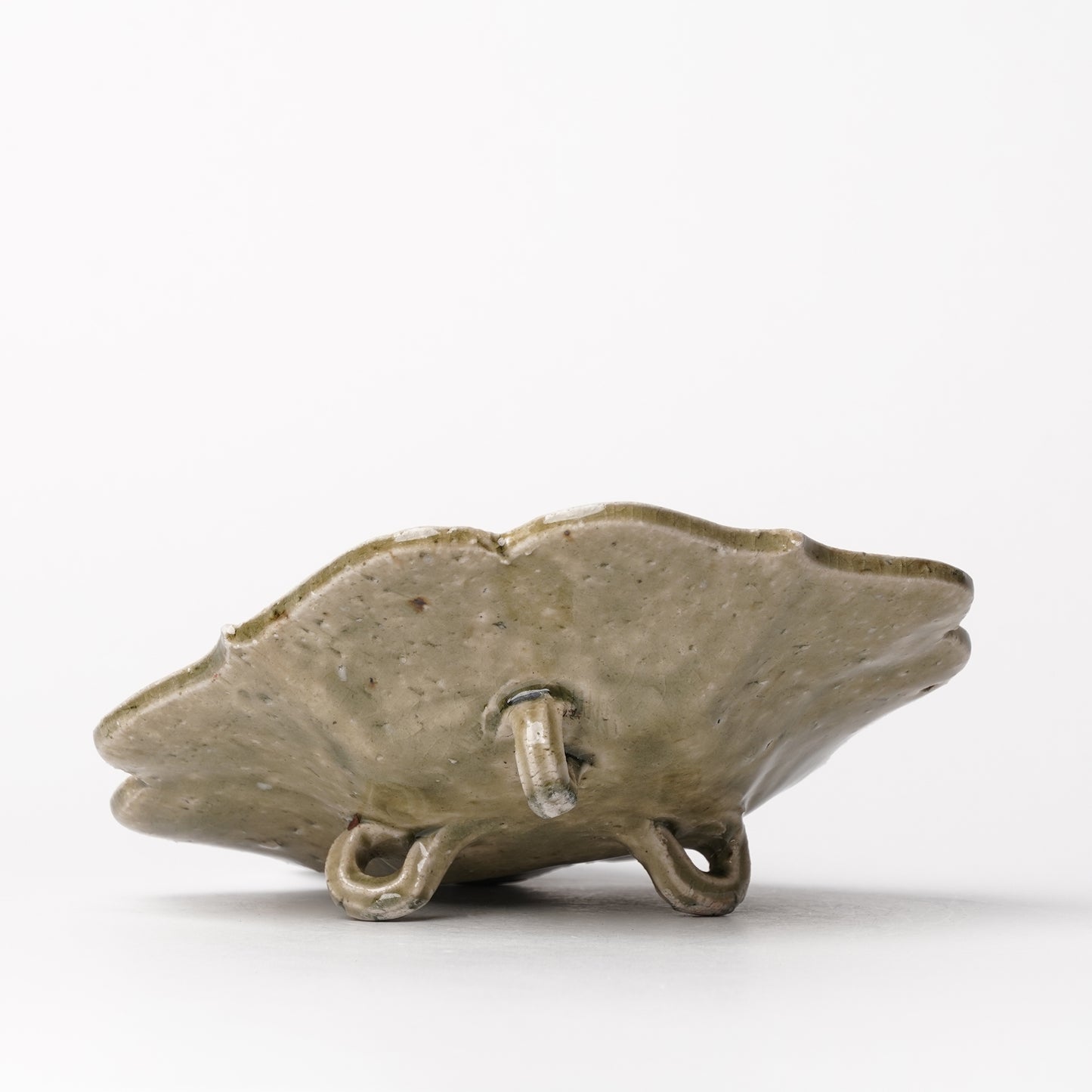 Mino Woodfired Exhibition Enya Nukaga Rinka Plate Ash Glaze