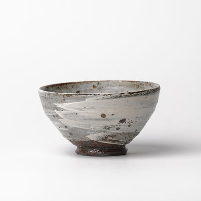 Takuya Ohara Hakeme Glaze Chawan Rice Bowl