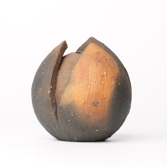 Nobuhito Nakaoka Vase Tanka Yakishime Object