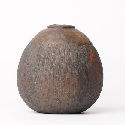 Nobuhito Nakaoka Vase Tanka Yakishime