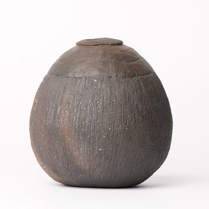 Nobuhito Nakaoka Vase Tanka Yakishime