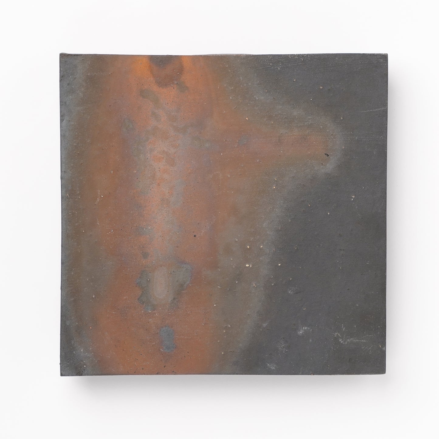 Nobuhito Nakaoka Tanka Yakishime Square Plate