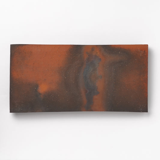 Nobuhito Nakaoka Tanka Yakishime Rectangle Plate