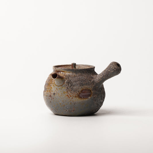 Masaaki Kobashi Kyusu Tea Pot Bizen Woodfired