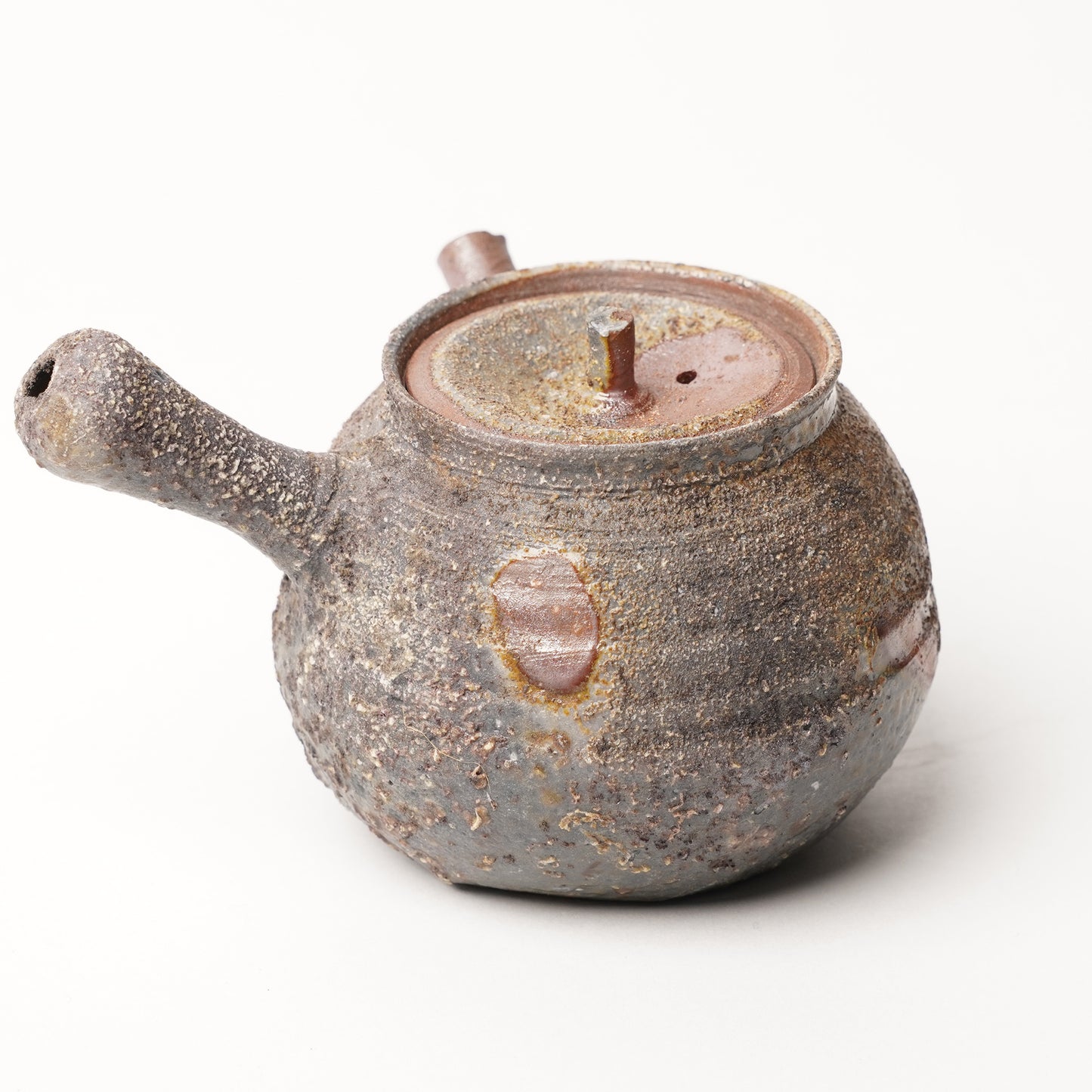 Masaaki Kobashi Kyusu Tea Pot Bizen Woodfired