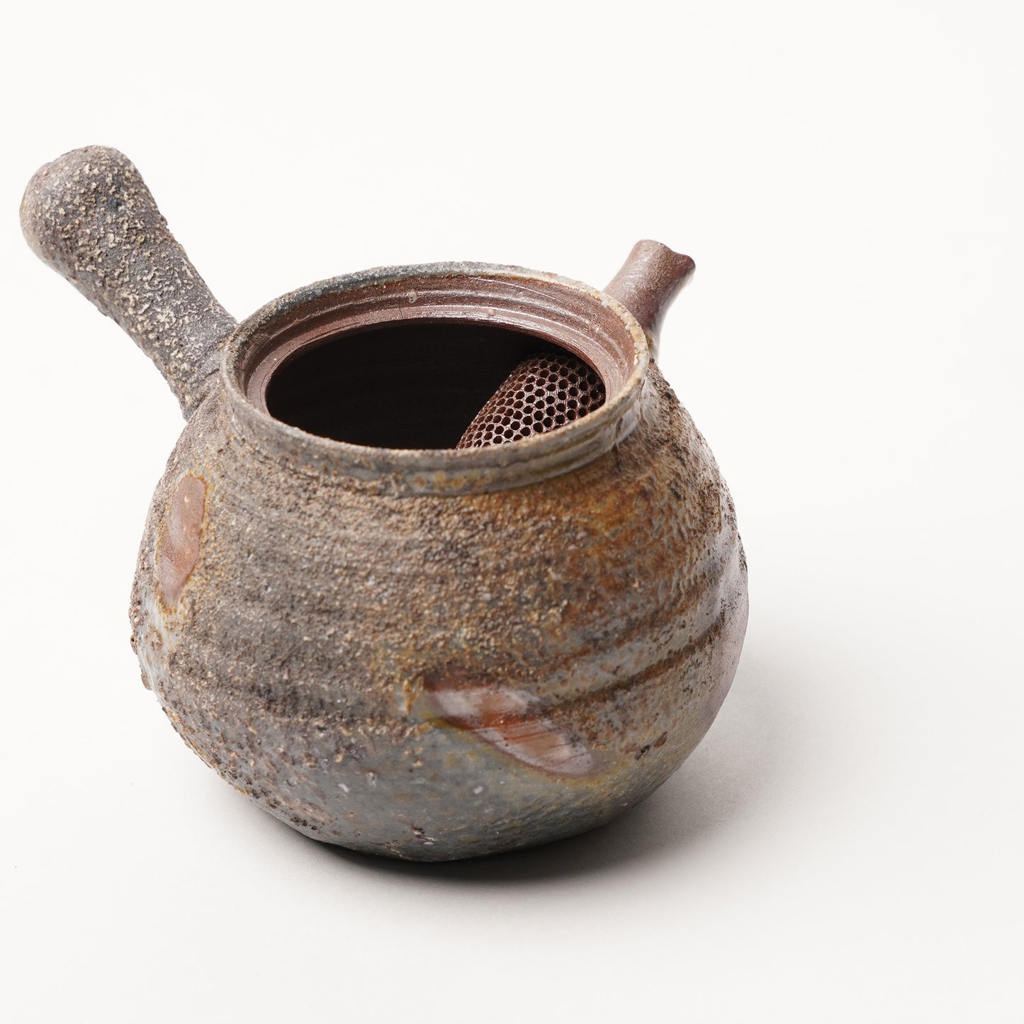 Masaaki Kobashi Kyusu Tea Pot Bizen Woodfired