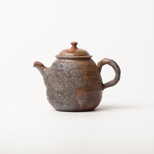 Masaaki Kobashi Kyusu Tea Pot Bizen Woodfired