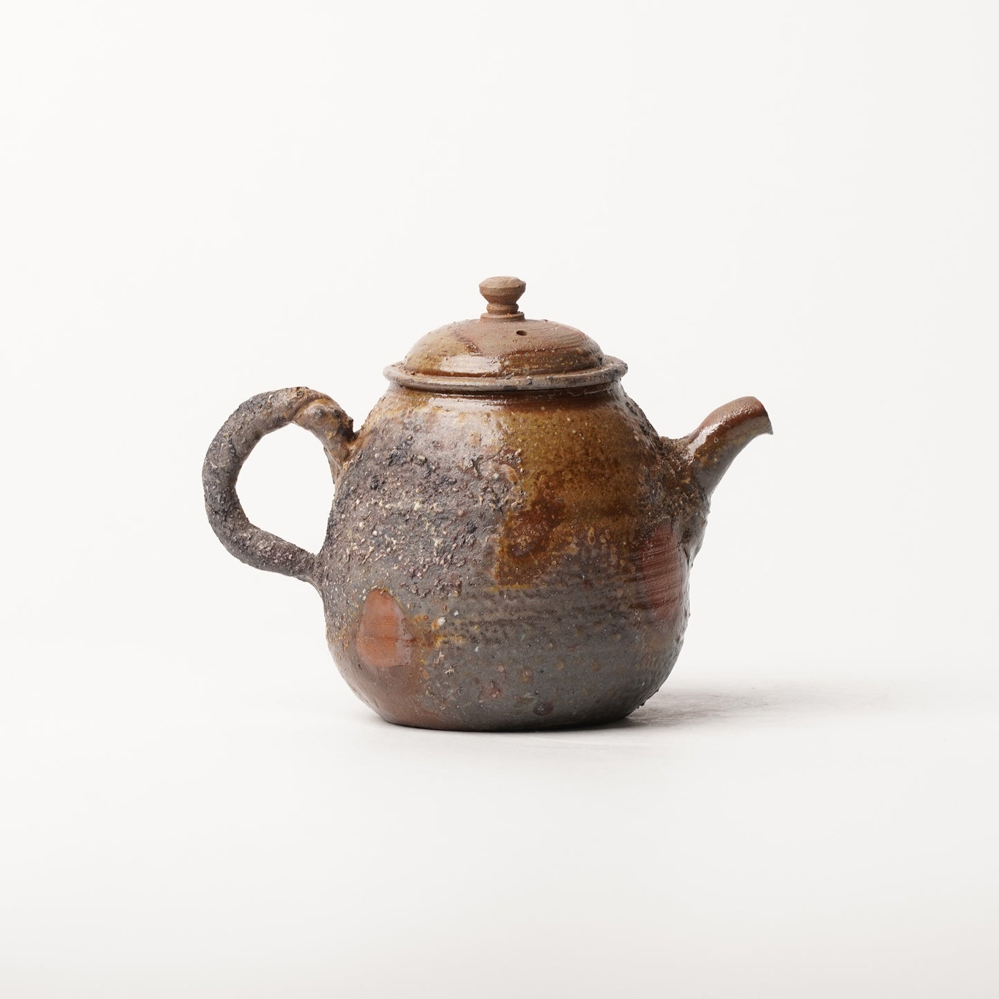 Masaaki Kobashi Kyusu Tea Pot Bizen Woodfired