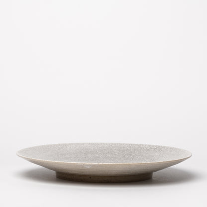 Hyouzangama Kairagi Crackle Glaze Plate L