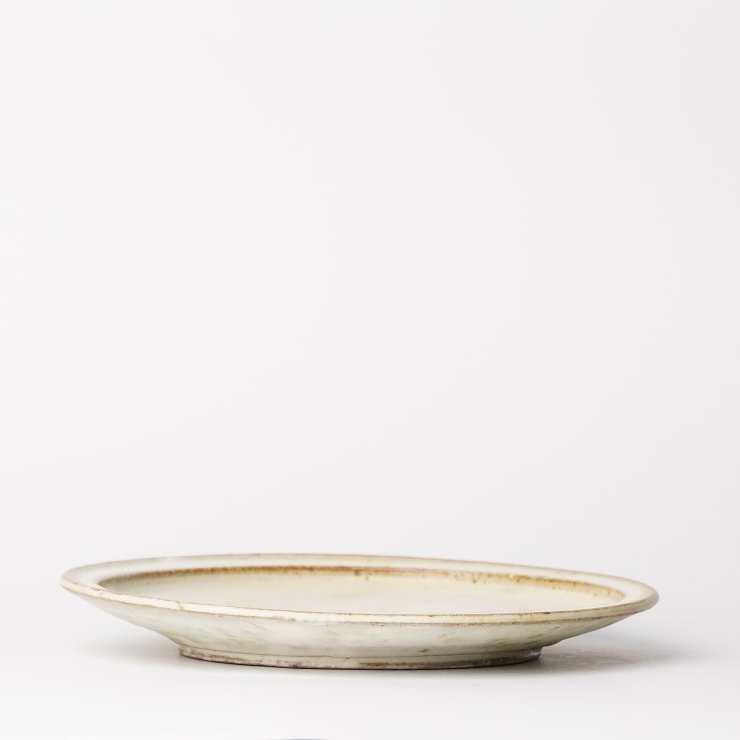 Yosuke Ono Rim Dinner Plate White