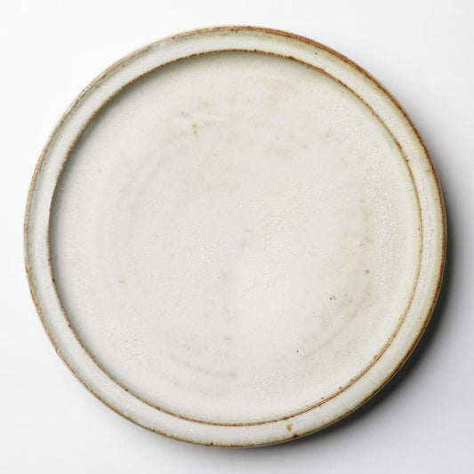 Yosuke Ono Rim Dinner Plate White