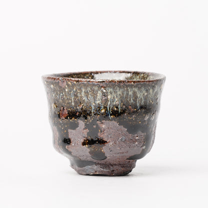 Nakagawa Jinenbogama Karatsu Wood fired Guinomi Cup with Box