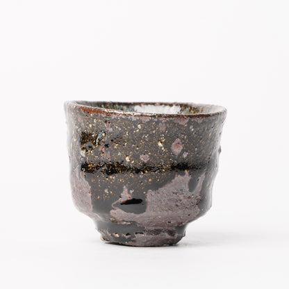 Nakagawa Jinenbogama Karatsu Wood fired Guinomi Cup with Box