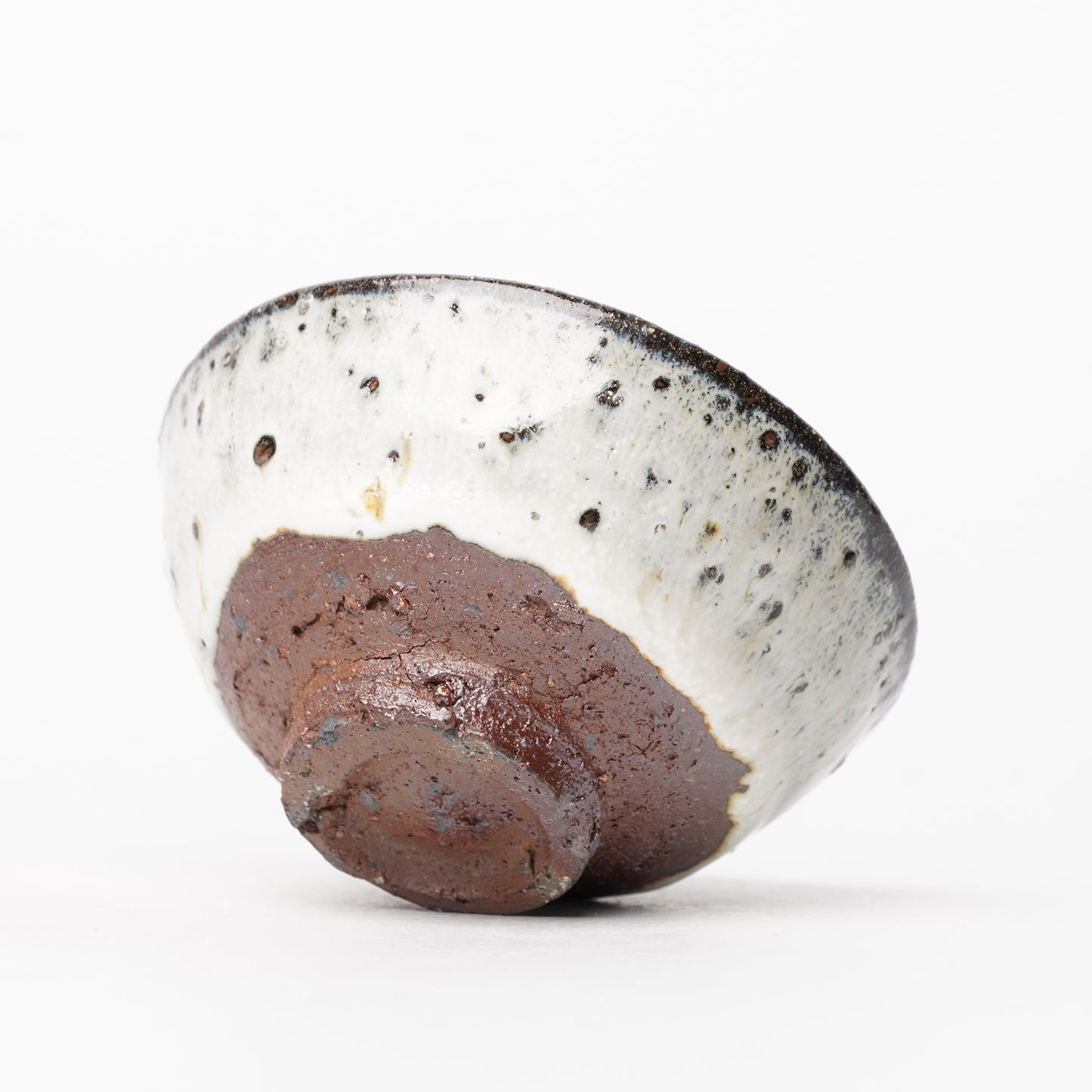 Nakagawa Jinenbogama Karatsu Wood fired Sake Cup with Box