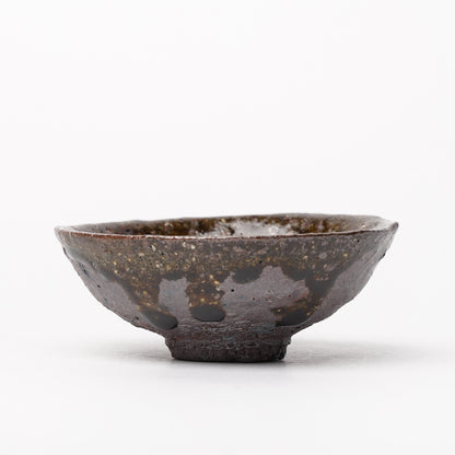 Nakagawa Jinenbogama Karatsu Wood fired Sake Cup with Box