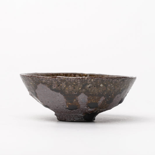 Nakagawa Jinenbogama Karatsu Wood fired Sake Cup with Box
