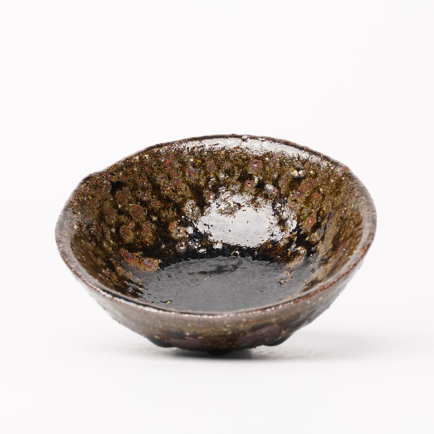 Nakagawa Jinenbogama Karatsu Wood fired Sake Cup with Box