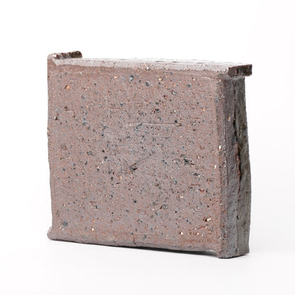 Nakagawa Jinenbogama Wood Fired Square Edge Plate