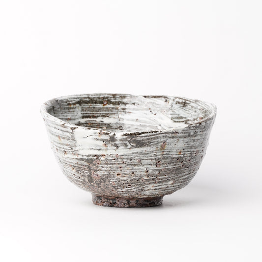 Nakagawa Jinenbogama Karatsu Wood fired Hakeme Bowl