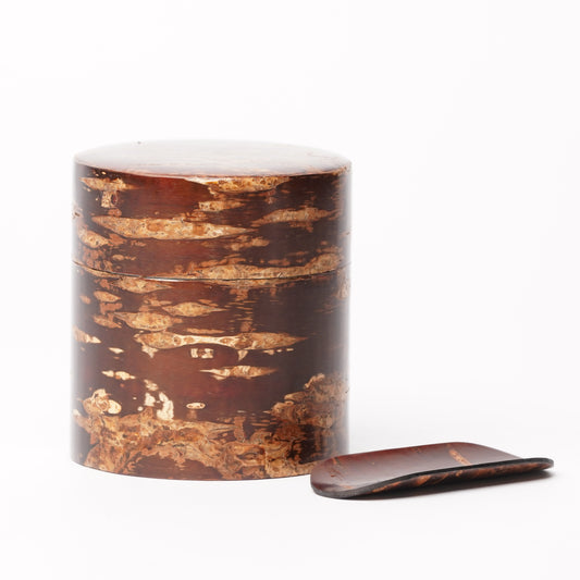 Tomioka Shoten Tea caddy Hiragata set S