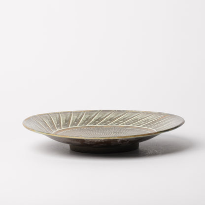 Onta-yaki Tobikanna Hakeme Dinner Plate