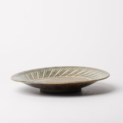 Onta-yaki Tobikanna Hakeme Dinner Plate