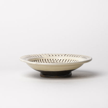 Onta-yaki Cup and Saucer Woodfired Mingei