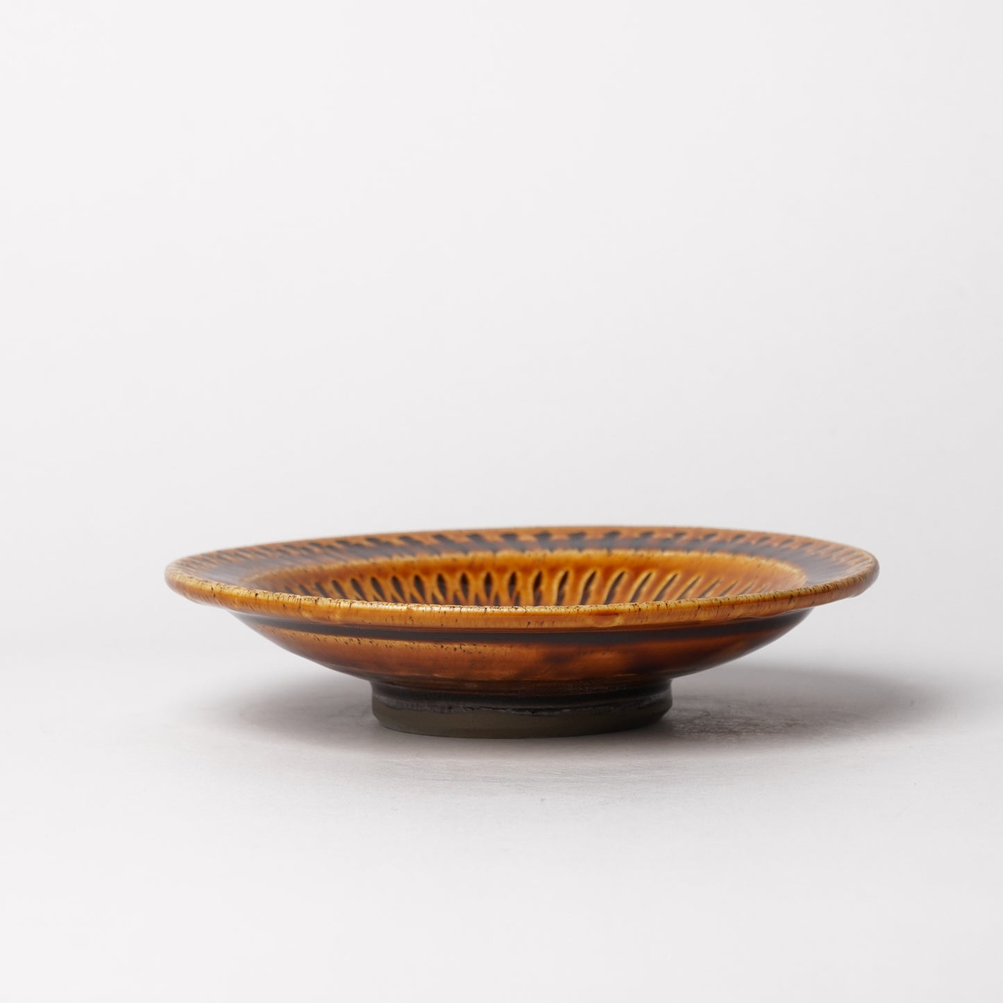 Onta-yaki Cup and Saucer Woodfired Mingei