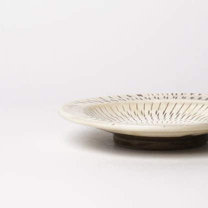 Onta-yaki Cup and Saucer Woodfired Mingei
