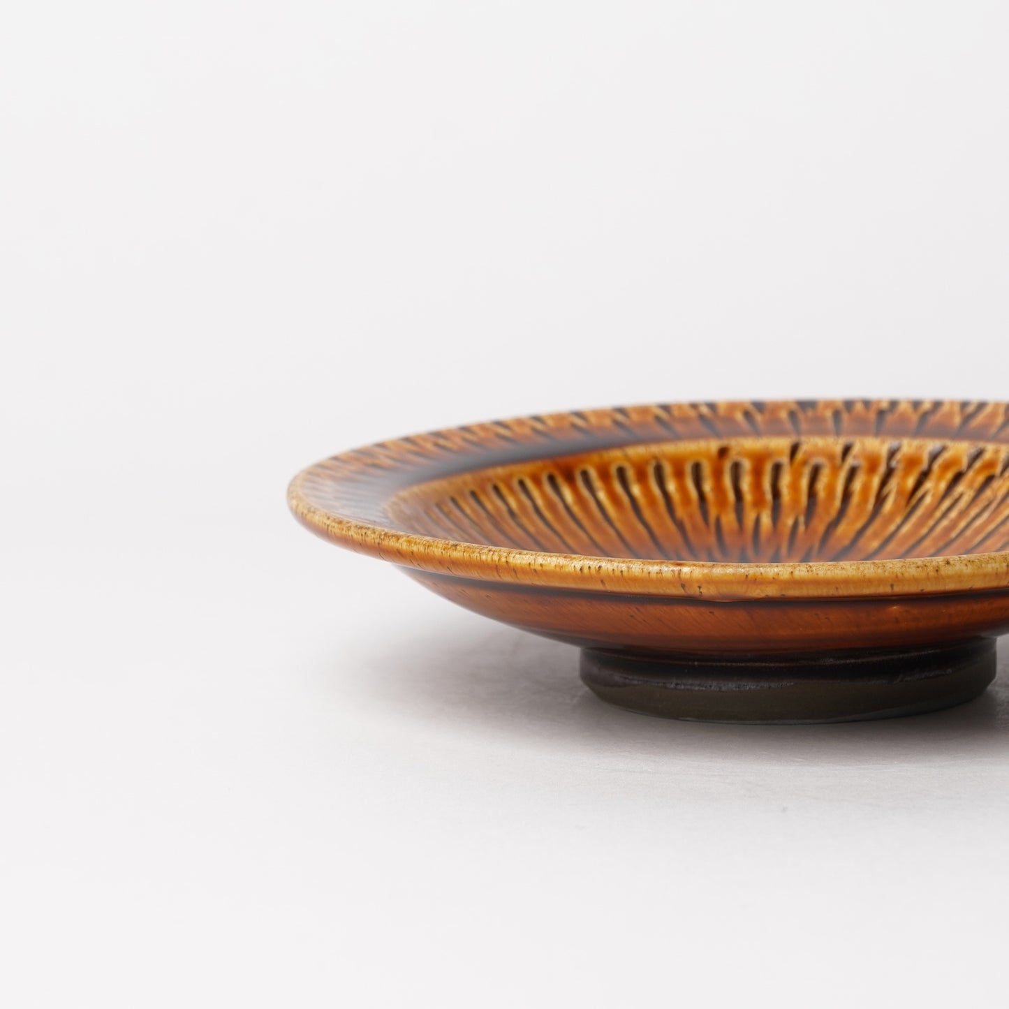 Onta-yaki Cup and Saucer Woodfired Mingei